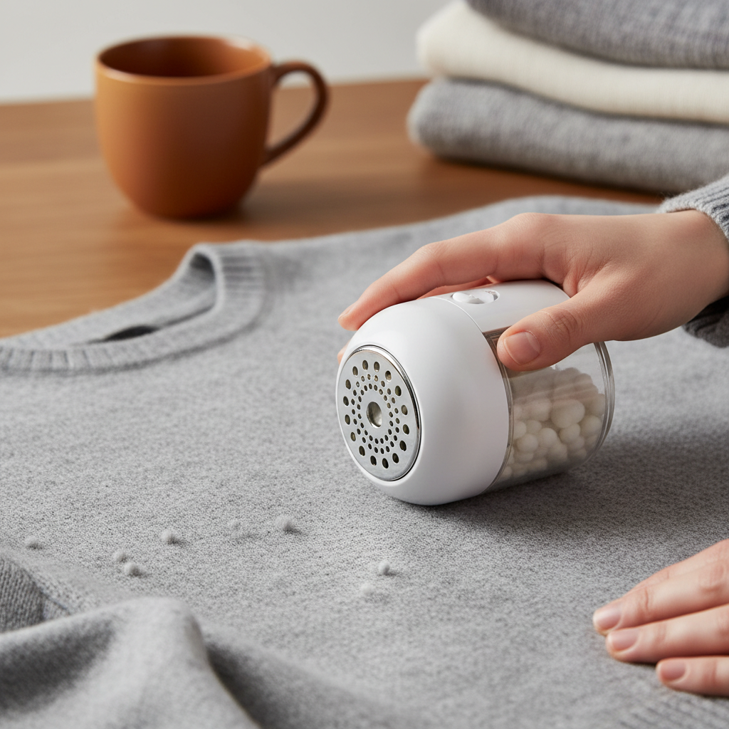Lint remover lifestyle