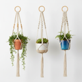 Macrame Hanging Wall Planters