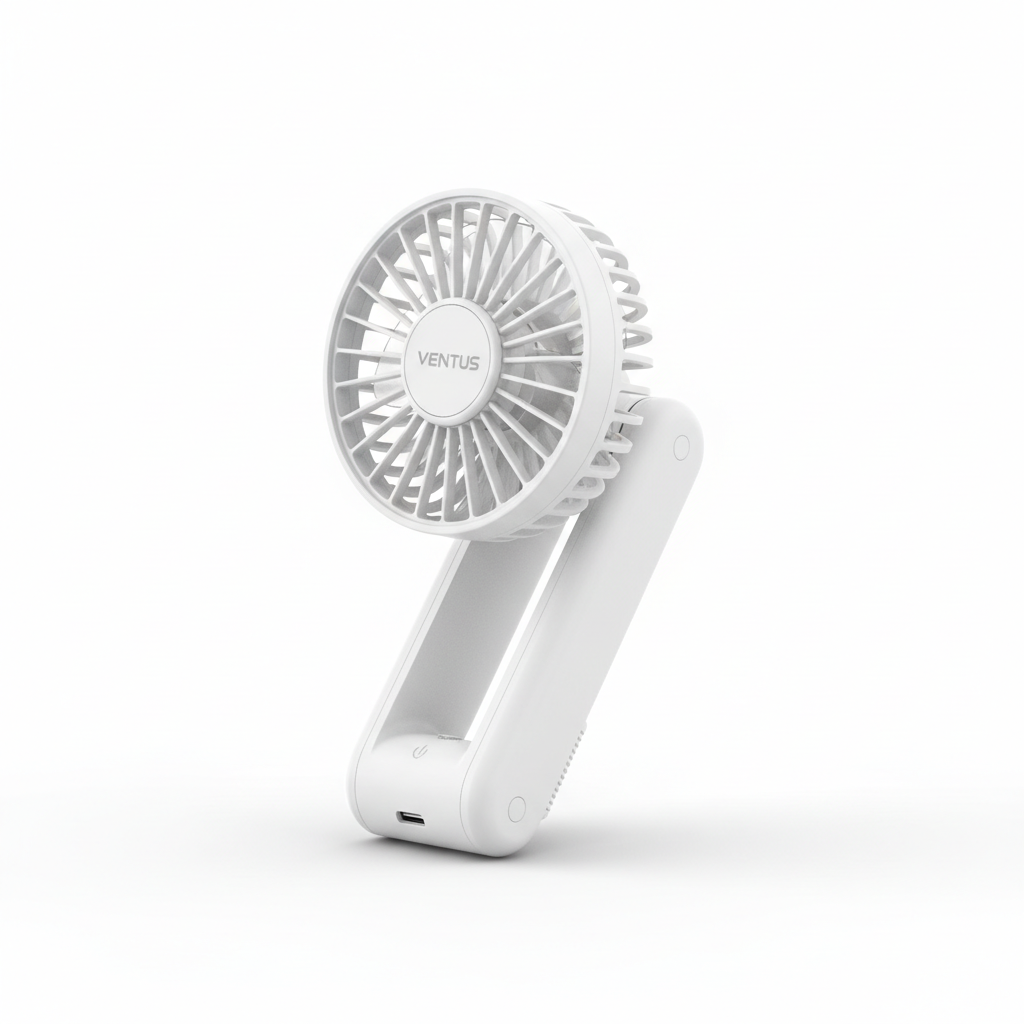 Mini Handheld USB Fan studio shot