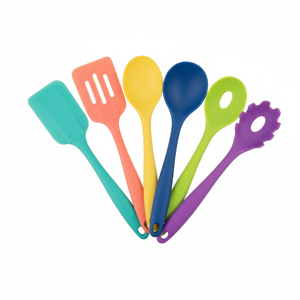 Silicone Kitchen Utensil Set – 6 Piece