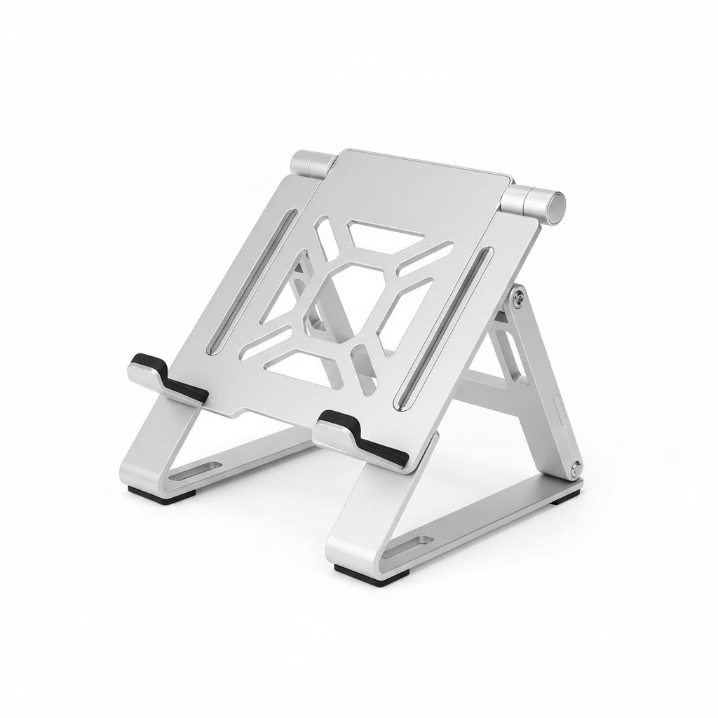 Foldable Aluminium Laptop Stand studio shot