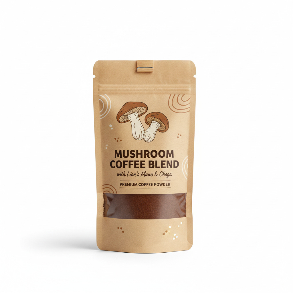 Mushroom Coffee Blend – Lion's Mane & Chaga